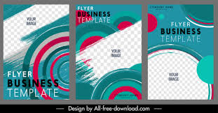 business flyer templates colorful