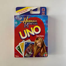 hannah montana uno card game disney