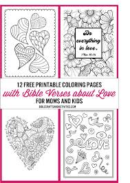 Plus, it's an easy way to celebrate each season or special holidays. Free Printable Coloring Pages Valentine Love Bible Verses Bible Crafts And Activities