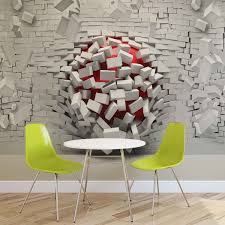 modern abstract brick wall wall paper