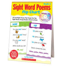 Sight Word Poems Flip Chart