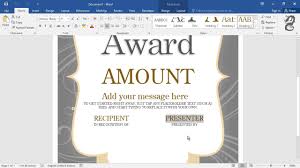 How To Create Gift Certificates In Word