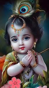 baby animated radha krishna lord