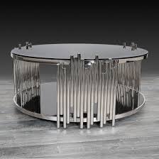 Mauris Round Coffee Table Silver