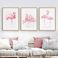 Pink Flamingo Paint By Number Kit