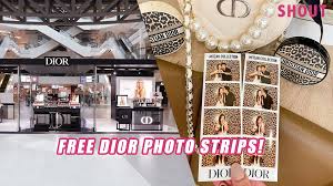 dior photobooth at plaza singapura