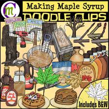 Making Maple Syrup Clipart