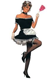 y french maid halloween costumes