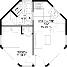 Hexagon House Octagon House Floor Plans