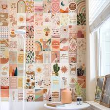 Boho Pastel Colors Wall Collage Kit