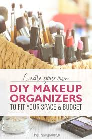 creative diy makeup organizer ideas