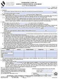 California rental lease agreement forms and templates download the free california lease forms that allow a property owner lessor and a tenant lessee to enter into a binding rental agreement for residential or mercial property free texas association of realtors lease. California Association Of Realtors Rental Application