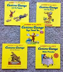 The world's 200 hardest brain teasers: 5 Curious George Books In Good To Excellent Condition All Paperback Includes Curious George And The Puppies And The Piz Curious George Books George