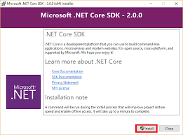 installing and using net 4 7 x net