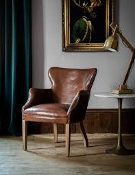 Tub chairs look quite contemporary in. Havana Brown Leather Chair Buy Online Now From Rose And Grey Eclectic Home Accessories Brown Leather Chairs Vintage Leather Chairs Leather Chair Living Room