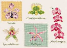 Good Life 2 Go Free Cross Stitch Chart Dmc Orchids