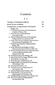 Original Table of Contents or First Page