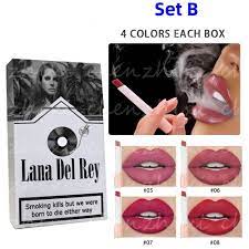 lana del rey cigarette lipsticks set