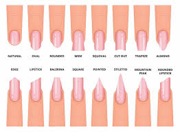 19 complete nail shape chart 2022