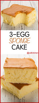 Well, you no longer have to worry about wasting them. 3 Egg Sponge Cake Recipe Is Made With Milk Baking Soda Eggs Flour Cream Of Tartar Butter Sugar Salt Cdkitc Cake Recipes Sponge Cake Recipes Desserts