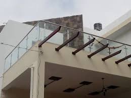 Balcony Glass Railing Design Stainless