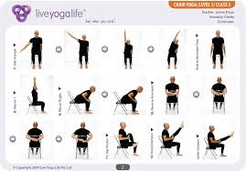 yoga with a chair level 1 cl 3
