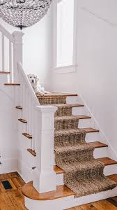 how to make a diy stair runner b