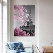 Paris Eiffel Tower Canvas Prints Wall