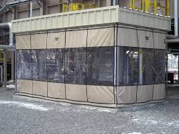 Outdoor Vinyl Curtain Wall System By