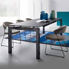 Calligaris frosted glass dining table. Airport Extending Table By Connuvia Diotti Com