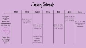 schedule rates yoga with chelsea