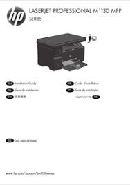 Here basic printer driver and full feature driver are given. Hp Laserjet Pro M1136 Multifunction Printer User S Manual Free Pdf Download 34 Pages