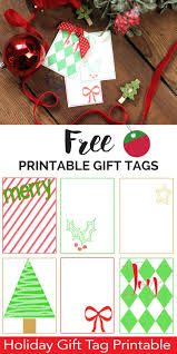 Printable ephemera gift tags with flowers. Free Printable Christmas Gift Tags Christmas Gift Tag Template