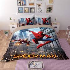 Great savings & free delivery / collection on many items. Amtan 3d Spider Man Duvet Cover Full For Boys Superhero Movie Kids Bedding 3 Piece Including 1duvet Cover 2pillowcases Full Size Kids Furniture Decor Storage Toys Games Urbytus Com