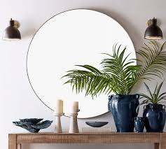 Windsor Round Wall Mirror 60 Pottery