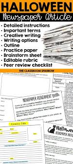  th Grade Halloween Writing Prompt Worksheets     Education com Busy Teacher