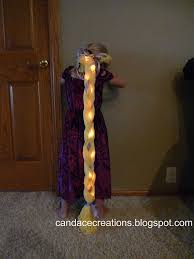 glowing rapunzel hair tutorial