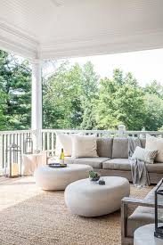 Gray Armless Outdoor Sofa