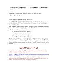Employee Termination Letter Template Business