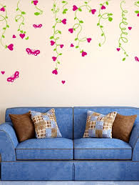 Wall Stickers Sofa Background