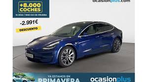 Tesla Model 3 Sedán en Azul ocasión en MÁLAGA por € 29.909,-