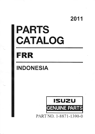 isuzu frr series truck parts catalog