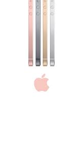 smartphone apple logo rose gold