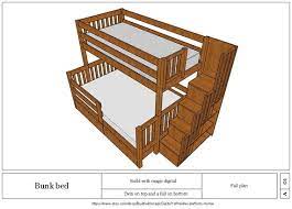Bunk Beds Plan How To Build Full Plan
