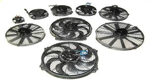 turbine electric cooling fans for
