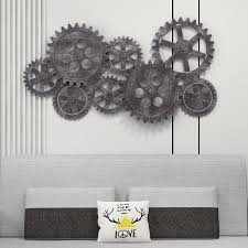 940mm Industrial Distressed Wall Decor