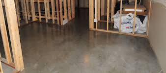 hip and modern basement concrete floors