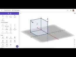Creating A Cube In Geogebra 3d Method
