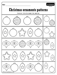Printable christmas worksheets for kids. Preschool Christmas Patterns Activities For Fun Holiday Math Lessons Preschool Christmas Worksheets Preschool Christmas Activities Holiday Math
