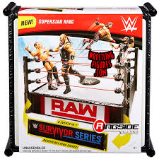 Our selection of wwe figures and wwe wrestling toys has got you covered. Wwe Raw Superstar Ring Wrestling Ring Playset By Mattel